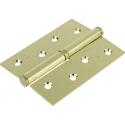 Петля съемная Fuxia 13518 100x25x2.5 мм полированная латунь правая 2 шт