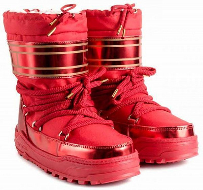 Сапоги Tommy Hilfiger W1285ANDA 7C2 FW0FW02073-628 р. 36 красный