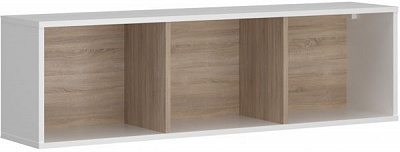 Шкафчик подвесной Arte дуб сонома / белый 