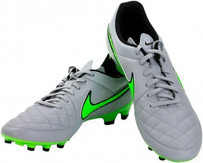 Бутси Nike Tiempo Genio Leather 631282-030 р. 9 сірий
