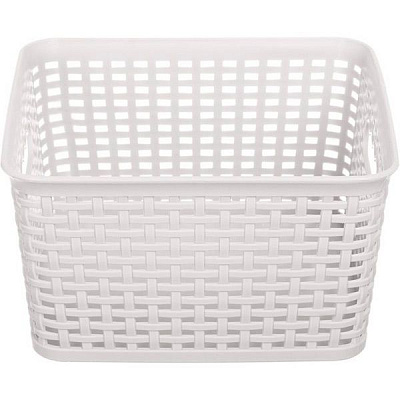 Кошик пластиковий G560 Kangaroo-Square кремовий 115x215x215 мм