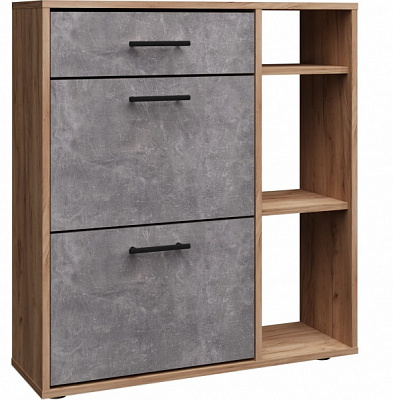 Тумба для обуви Visent Лорри 900x300x1000 мм /дуб крафт золотой 