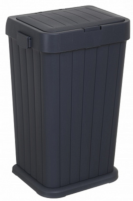 Кошик для білизни RIO Twins 36,1х27,3х58,1 см 40 л графітовий