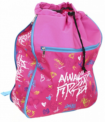Сумка-мешок Lider Graffiti Всегда первый pink