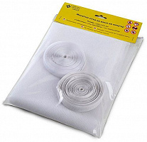 Сітка москітна на вікна вставнана липучці Comfort Textile Group на липучці 1500х1300 мм білий