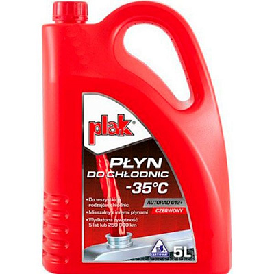 Антифриз Atas -38°С G12+ 1л червоний