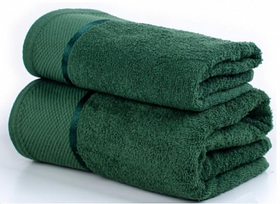 Рушник махровий DAINTY 70x140 см зелений La Nuit