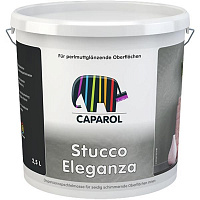 Декоративная штукатурка Stucco Eleganza Caparol 2,5 л белый
