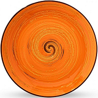 Тарілка Spiral Orange 25,5 см WL-669314/A Wilmax