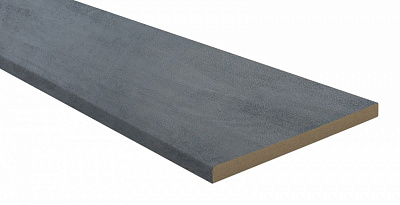 Доборная планка ОМиС 100х8х2024 мм цемент темный