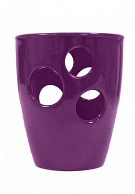 Горщик для орхідей Оріана-Запоріжкераміка круглий 2л фуксія