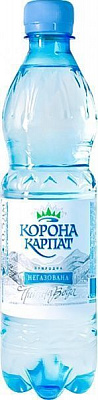 Вода мінеральна Корона Карпат негазована 1 л (4820119680025)