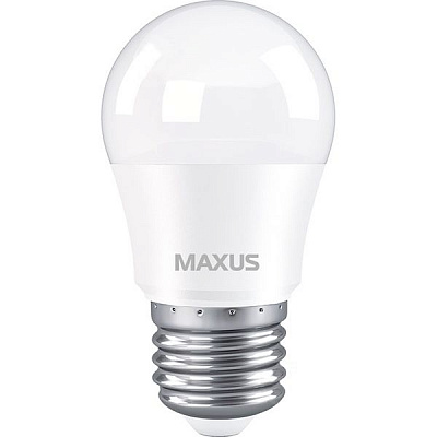 Лампа светодиодная Maxus 5 Вт G45 матовая E27 220 В 3000 К 1-LED-741 