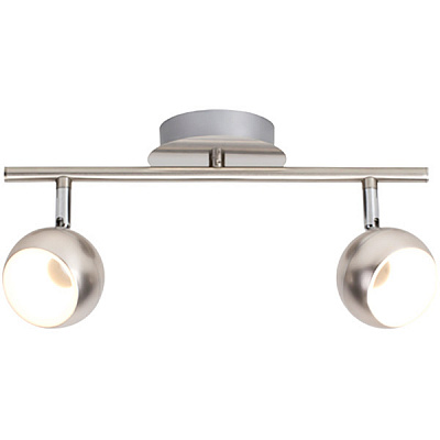 Спот Brilliant G58013/13 LED 2x7 Вт серый/металлик