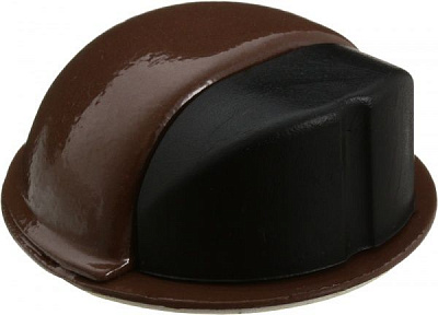 Стопор дверной самоклеящийся Amig 400-50 коричневый