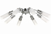 Світильник стельовий Accento lighting Camellia 8x40 Вт E14 хром ALPL-BL19230-8