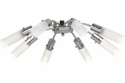 Світильник стельовий Accento lighting Camellia 8x40 Вт E14 хром ALPL-BL19230-8