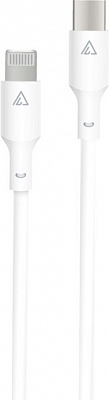 Кабель Acclab PwrX 30W Type-C to Lightning 1,2 м білий (1283126559556)