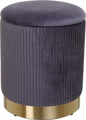 Скриня-пуф Francis темно-сірий 31,5х31,5х38 см