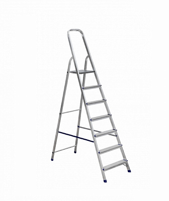 Драбина-стрем’янка Техпром алюмінієва матова 7-ми ступінчаста АМТ 707
