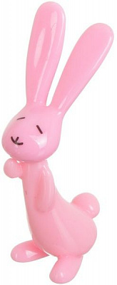 Ручка шариковая Зайчонок розовый 