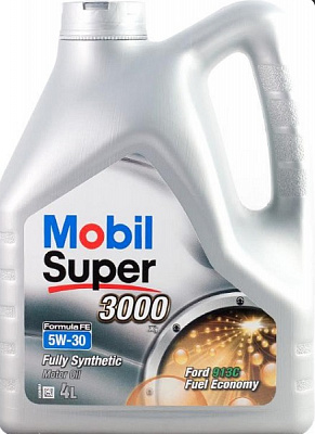 Моторне мастило Mobil 3000 X1 Formula FE 5W-30 4 л (152564)