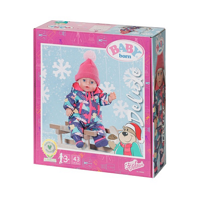 Одежда для куклы Baby Born серии Deluxe_Снежная зима 830062