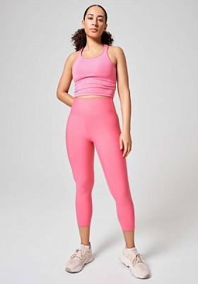 Лосины Casall ULTRA HIGH WAIST CROPPED TIGHTS 23155-395 р.36 розовый