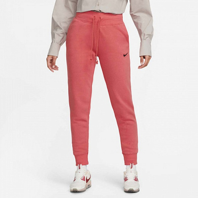 Штани Nike W NSW PHNX FLC HR PANT STD FD0893-655 р. S червоний
