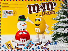 Набор конфет Mars M&M's&Friends M Бандероль 4823053700965 220 г 