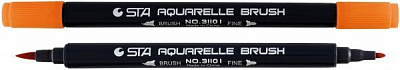 Маркер акварельний STA 3110 I 2-3 мм STA3110I-8 яскраво-червоний