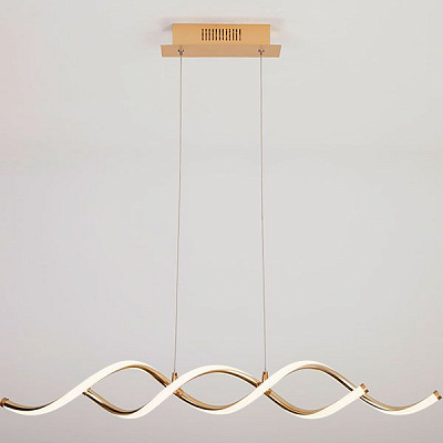 Люстра світлодіодна Strotskis Leavi 60 Вт золото 90074/1