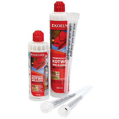 Хімічний анкер KEM-PSF 300 мл+175 мл в катриджі