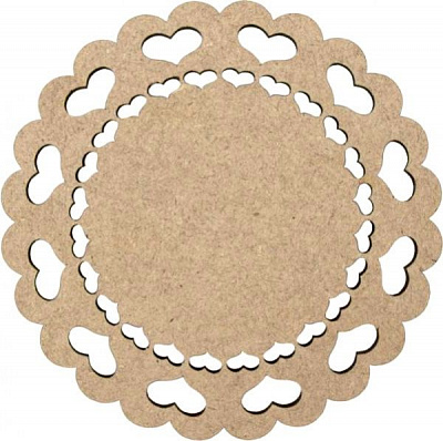 Заготовка подставка под чашки Love 2 2 шт Rosa Talent 