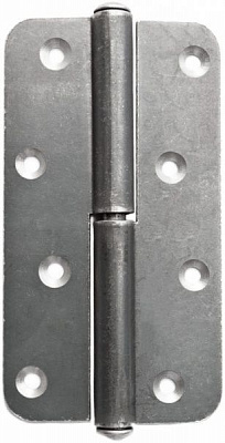 Петля съемная  ПН-130.С 130x40x2 мм серый левая