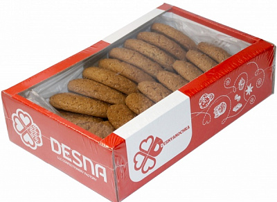 Печенье овсяное Десняночка классическое 400 г 