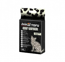 Наповнювач для котячого туалету AnimAll Tofu без аромату 2,6 кг (6 л)
