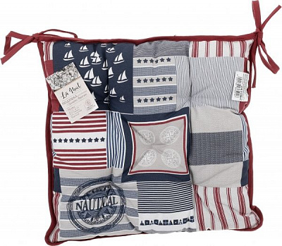 Подушка на стул ФРЕГАТ Морской 40х40 см La Nuit