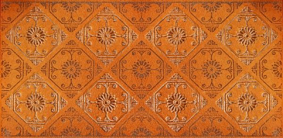 Клинкерная плитка Солар Оранж фриз 14,8x30 Opoczno