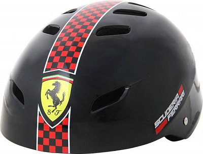 Дитячий шолом Ferrari FAH50 р. L чорний