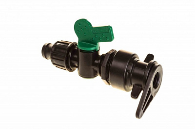 Кран для крапельної стрічки під рукав LFT 