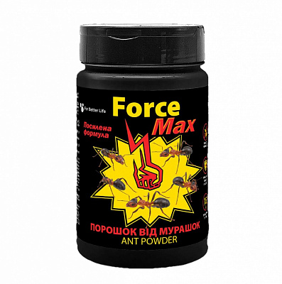Гранулы FORCE MAX Минеральные для борьбы со слизнями и улитками MAX 150 гр банка