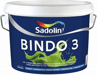 Фарба Sadolin Bindo 3 WO білий 5л