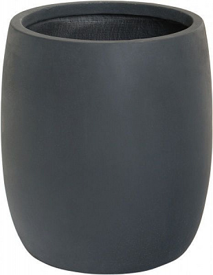 Кашпо Engard «Сондріо» 47x47x52 см овальний 112 л графіт