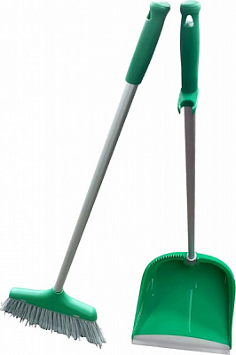 Совок + щітка з довою ручкою Fiora®