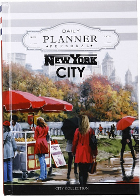 Дневник недатированный 7БЦ Лен 137х197 мм 320 листов Bourgeois A5 2018