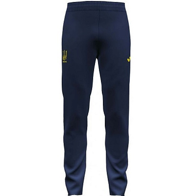 Штаны формы сборной Украины 2021 Joma FED. FUTBOL UCRANIA LONG PANTS AT102379A331 р. 2XL синий