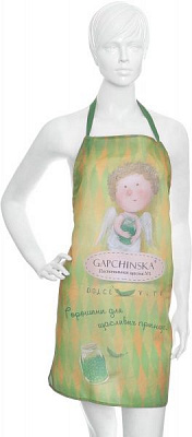 Фартук кухонный Горошек 60х70 см Gapchinska