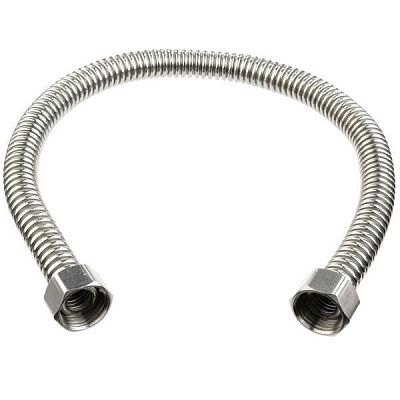 Шланг Gross нерж. для воды Gross Ду1/2 ВВ 0,5 м.