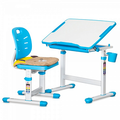 Комплект парта и стул Evo-kids Evo-06 Ergo Blue